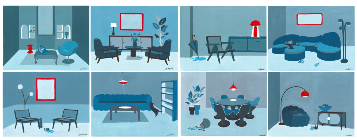 Lot de 8 tirages - Cartes A6